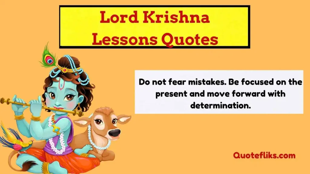 Lord Krishna Lessons Quotes