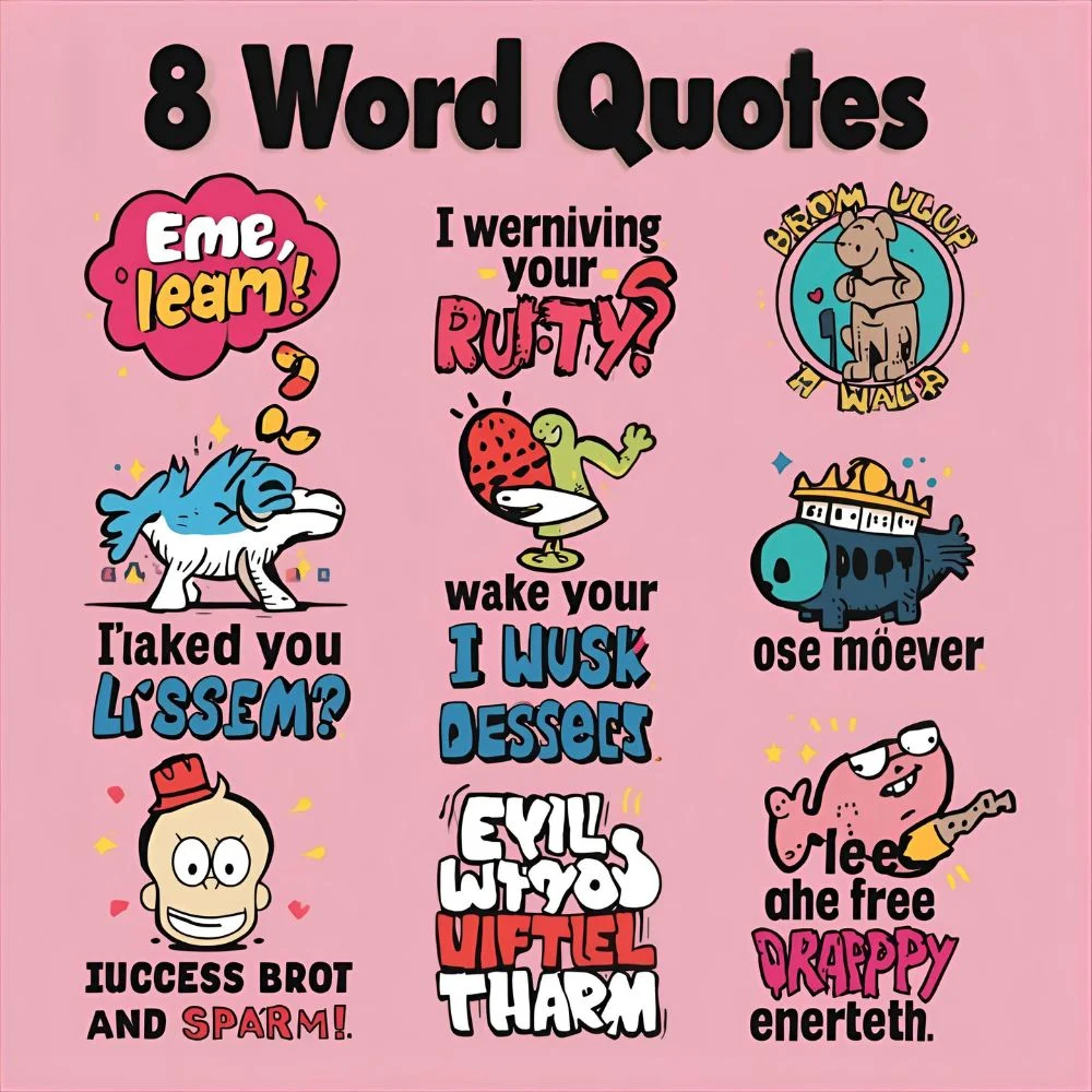 8 Word Quotes Funny