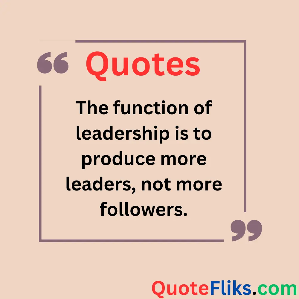Business Quotes on Leadership