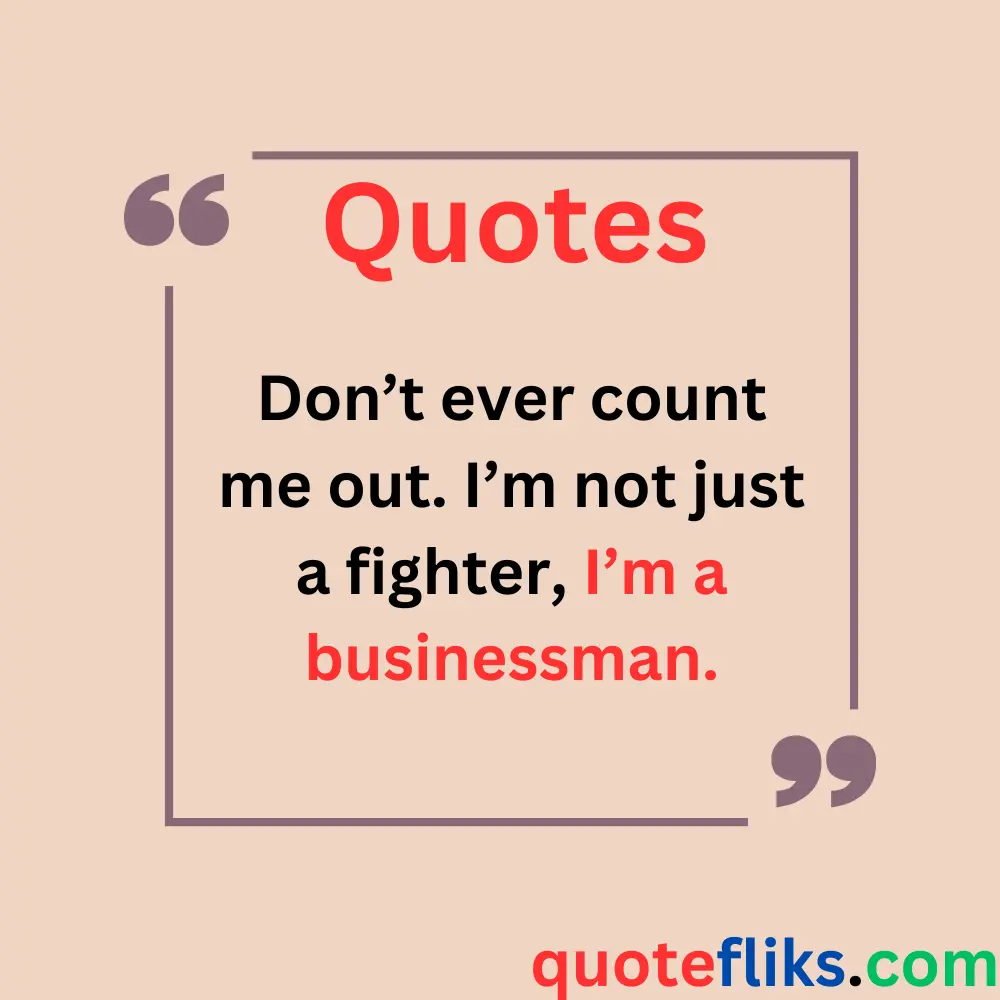 Floyd Mayweather Jr. Quotes on Success