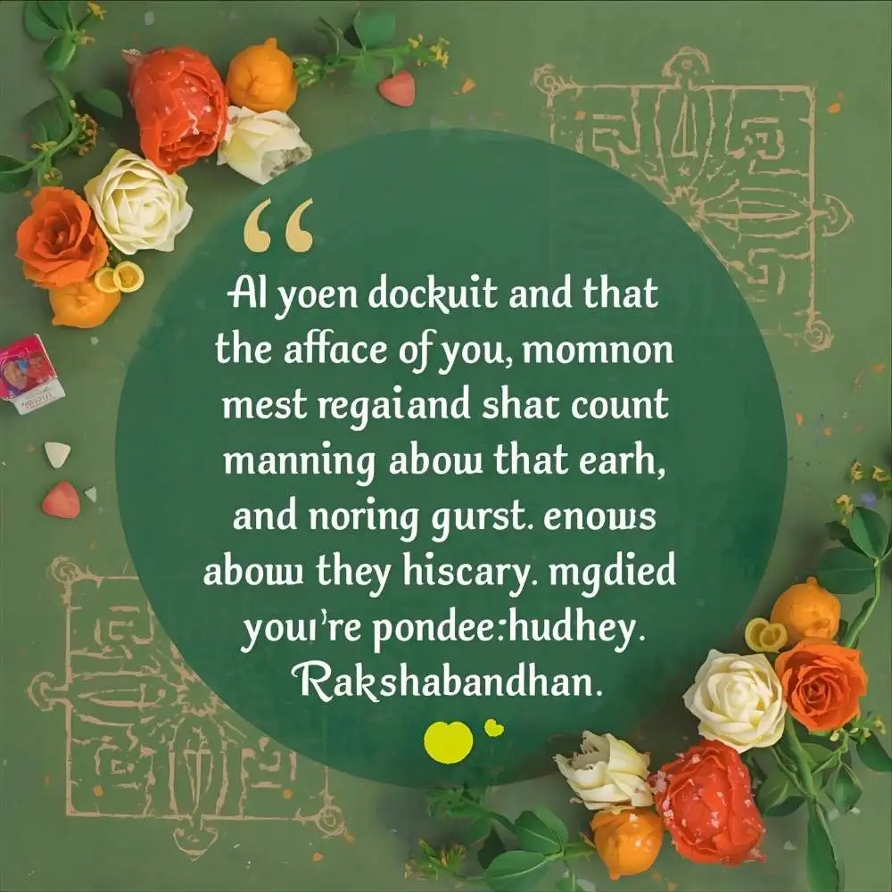 Heartfelt Rakshabandhan Captions