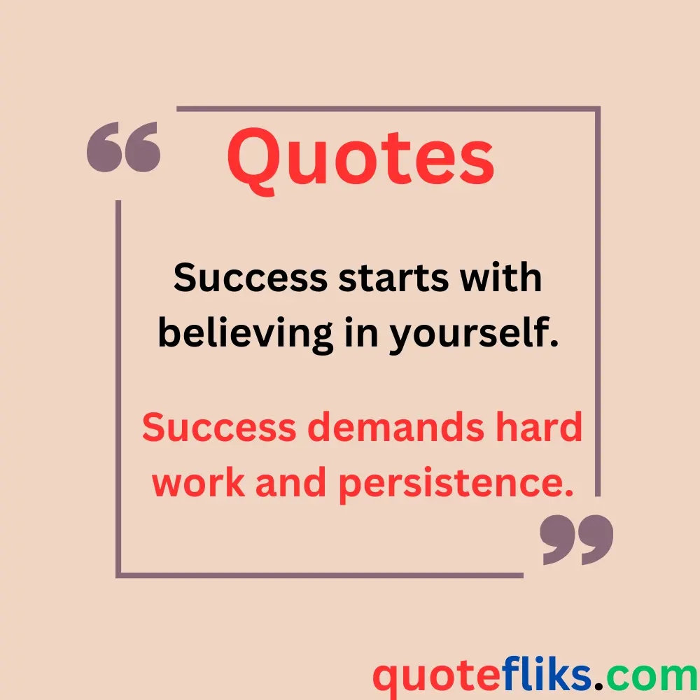 Success Five Word Quotes