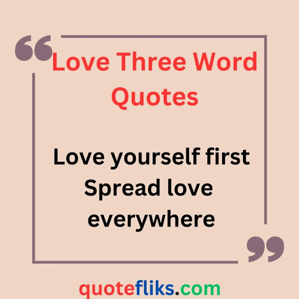 Three Word Quotes