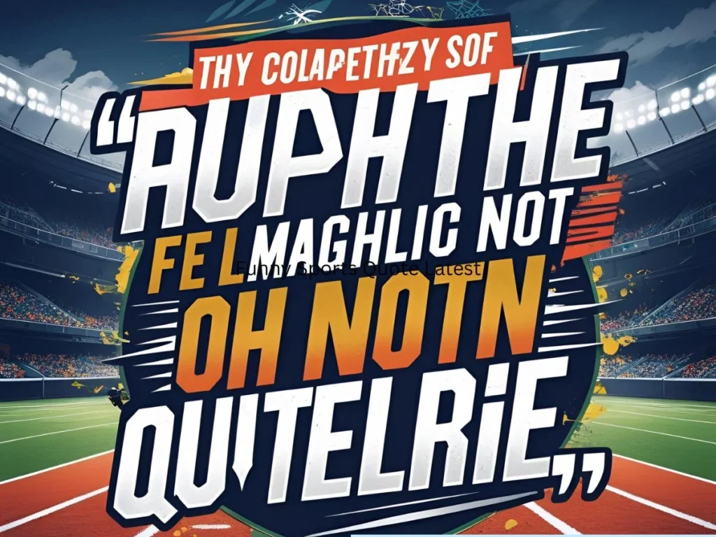 Funny Sports Quote Latest