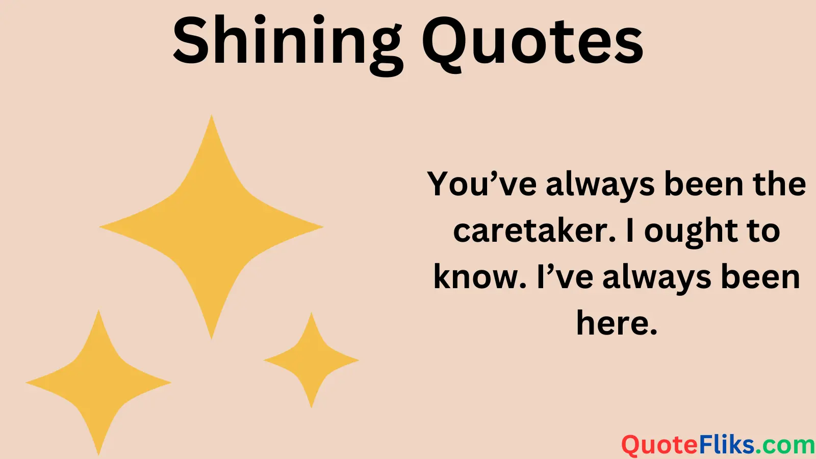Shining Quotes