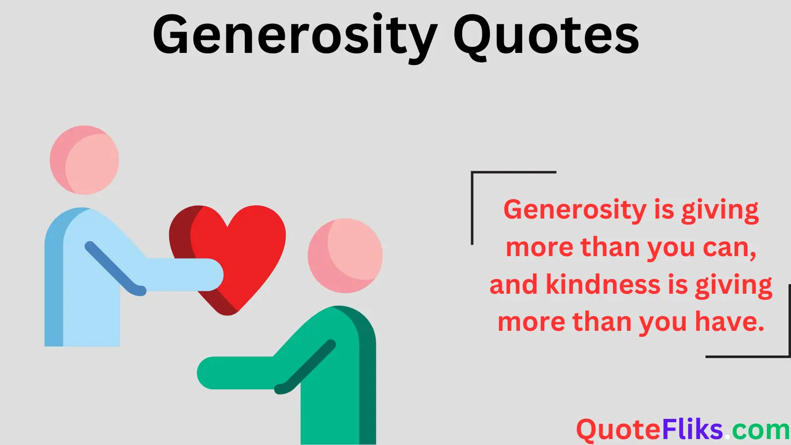 Generosity Quotes