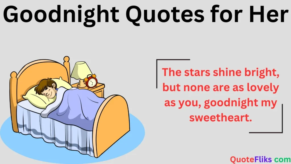 Goodnight Quotes for Her