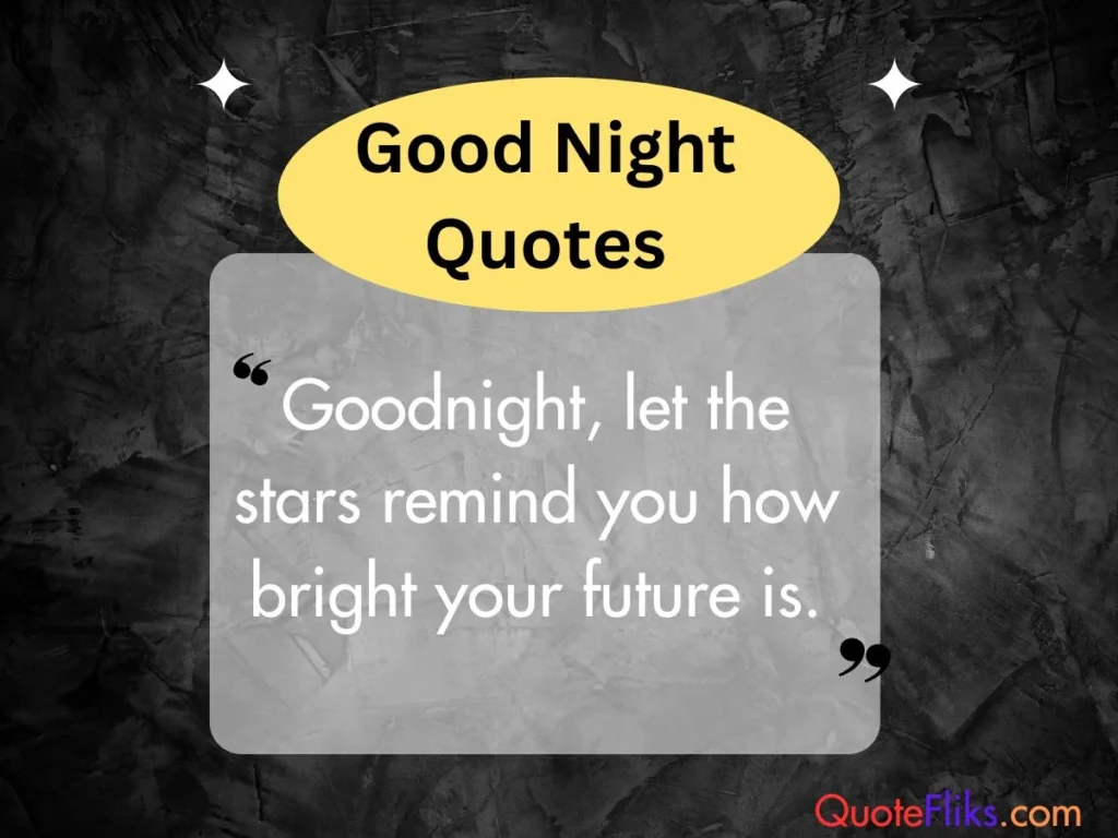 Goodnight Quotes to Lift