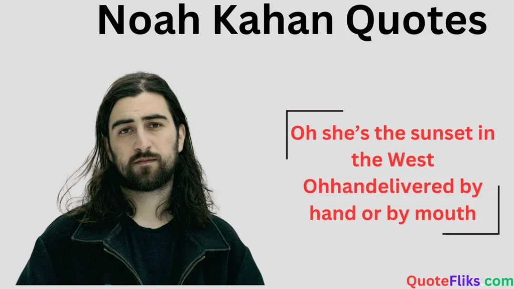 Noah Kahan
