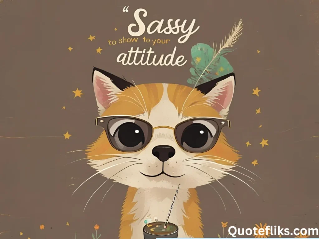 Sassy Quotes to Show Your Attitude
