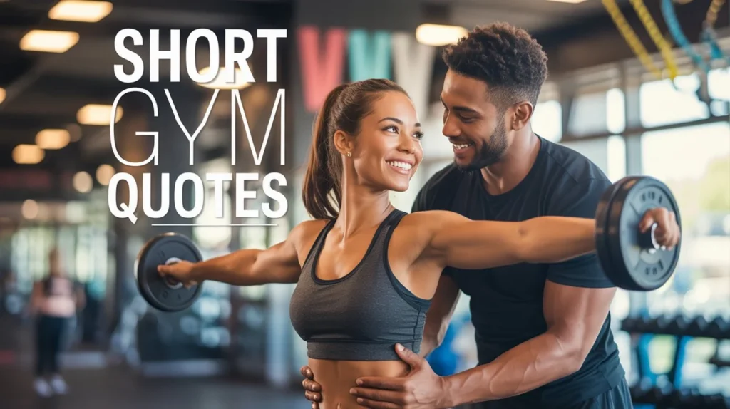 Short Gym Quotes