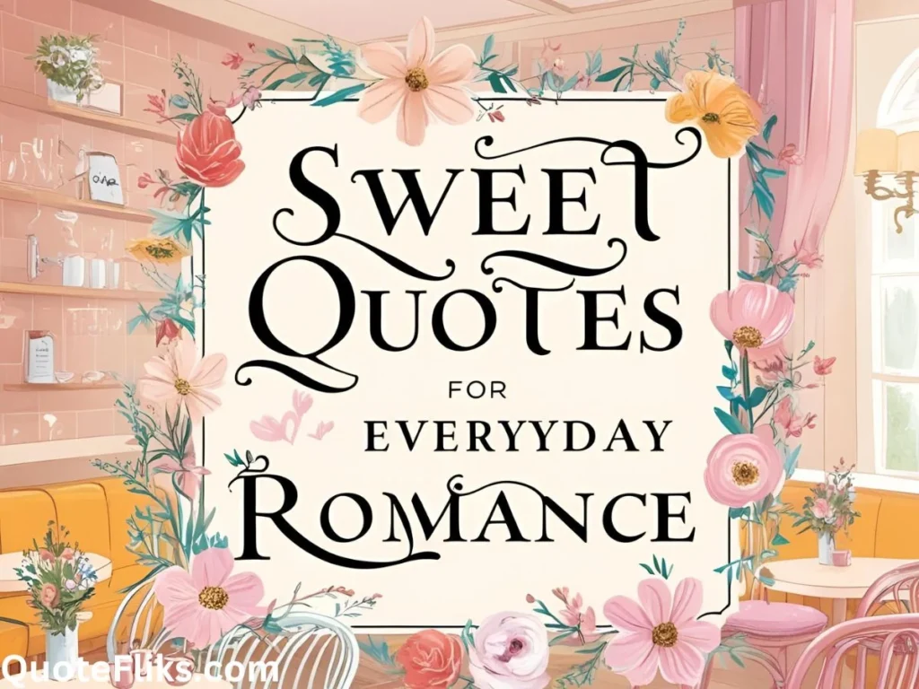 Sweet Quotes for Everyday