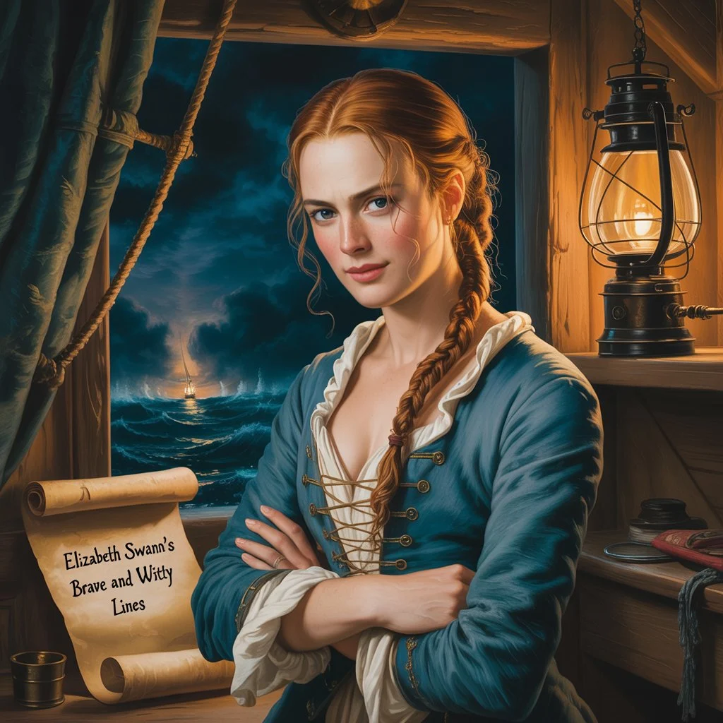 Elizabeth Swannâs Brave and Witty Lines