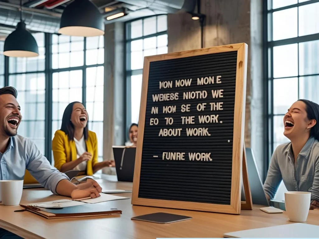 Funny Letter Board Quotes for Work