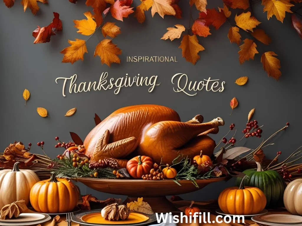 Inspirational Thanksgiving Quotes