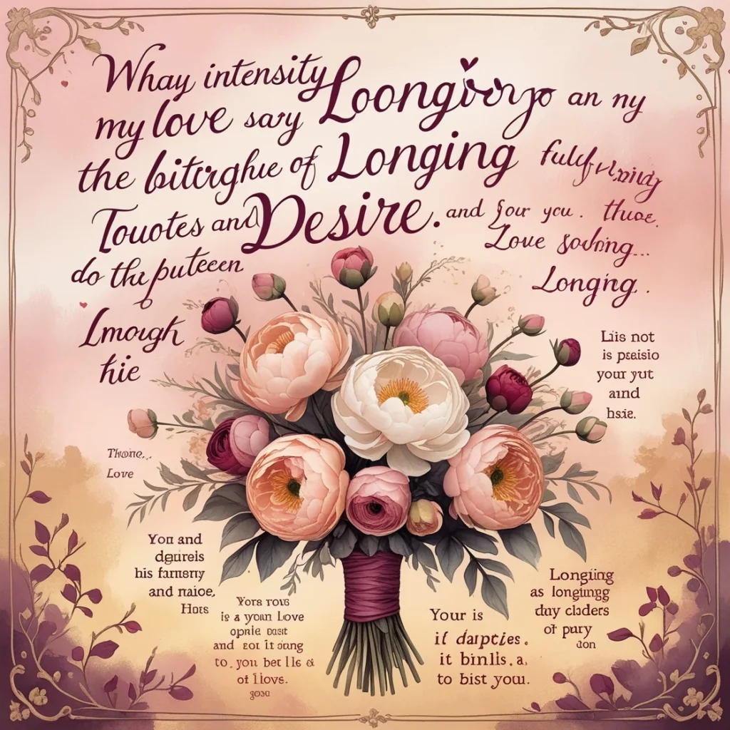 Love Quotes About Longing and Desire