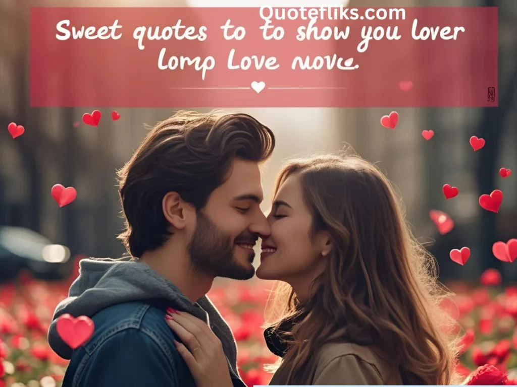 Sweet Quotes to Show Your Love