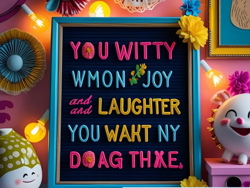 Witty Funny Letter Board Quotes