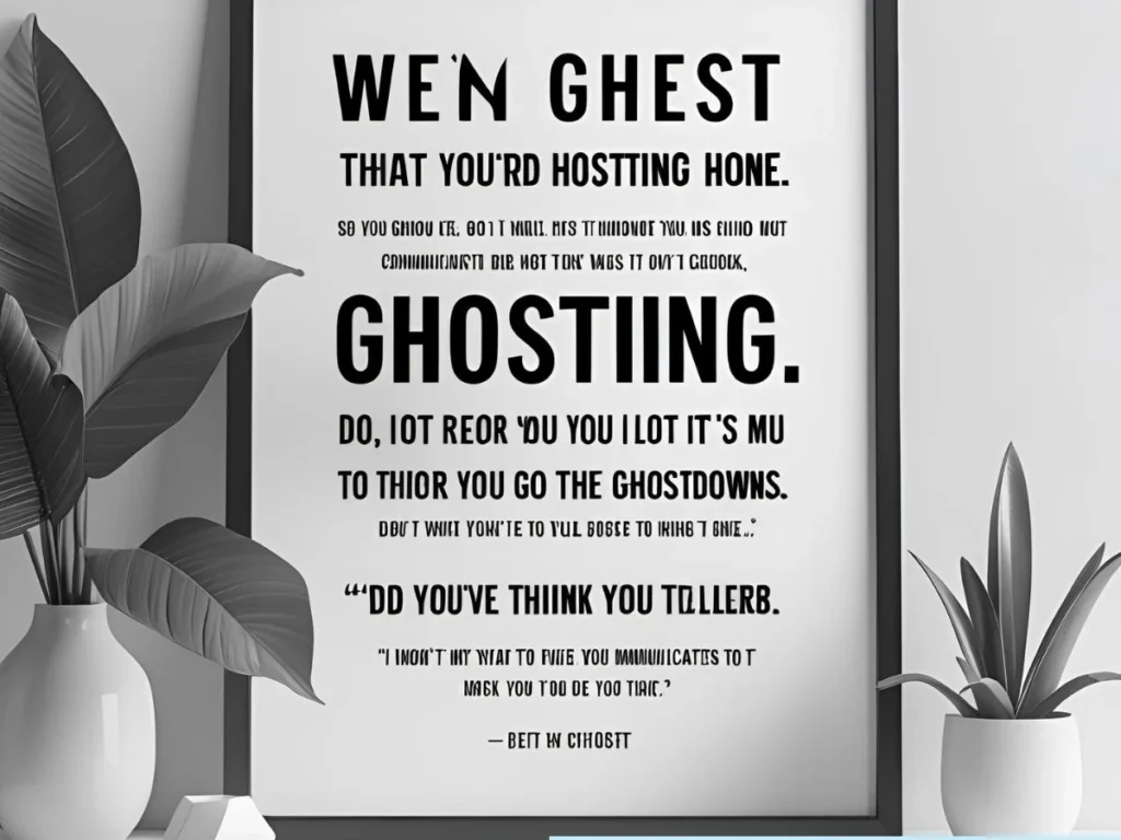 Funny Ghosting Quotes