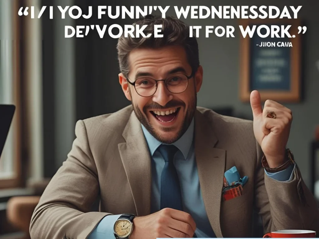 Funny Wednesday Quotes for Work