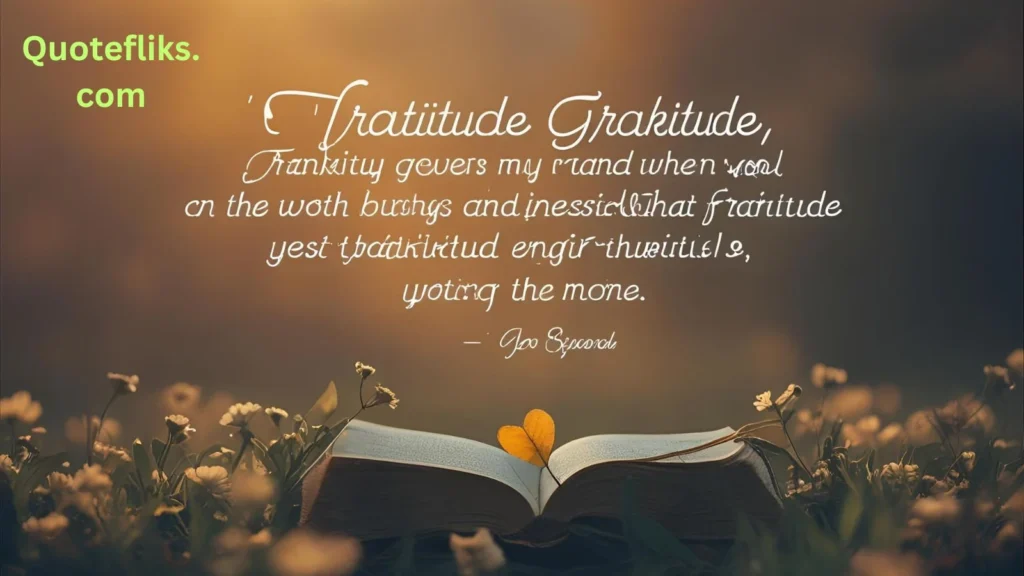 Gratitude Quotes