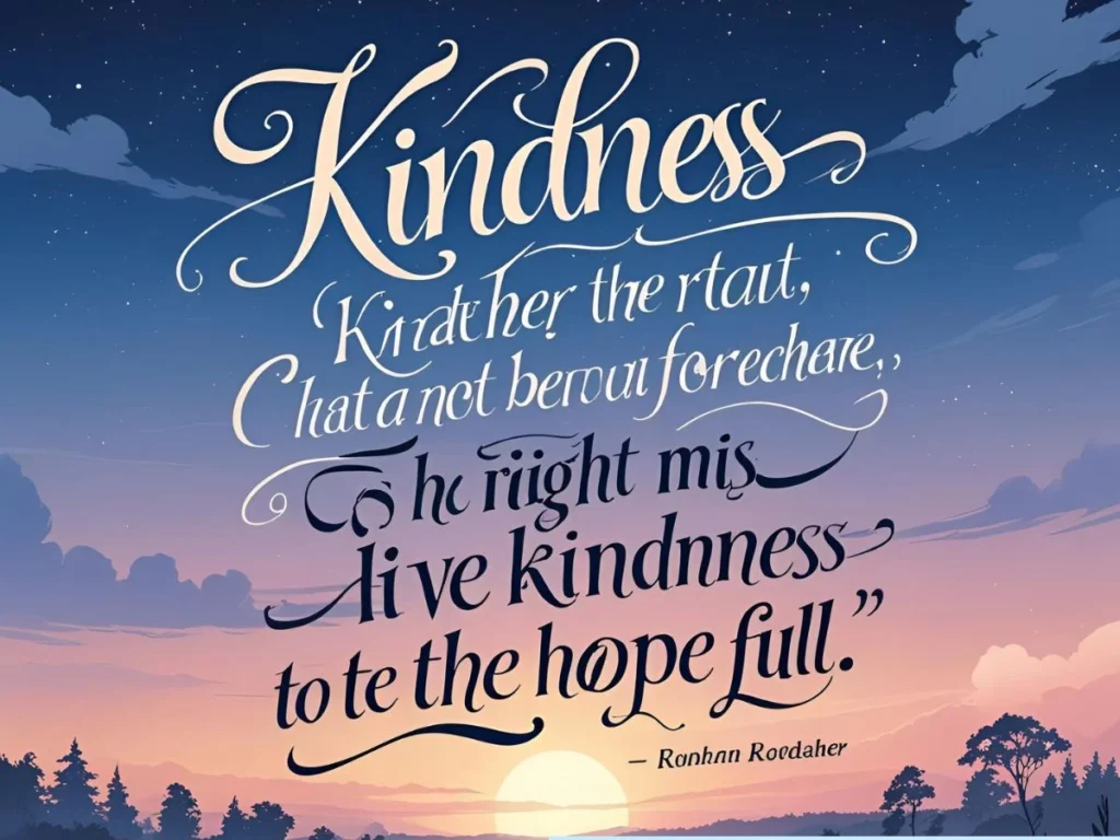 Kindness Quotes by Famous People