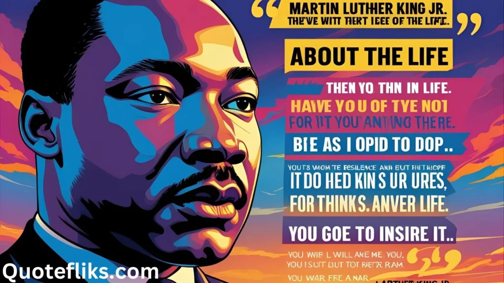 Martin Luther King Quotes About Life