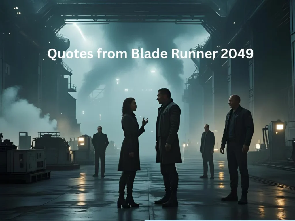 Quotes from Blade Runner 2049