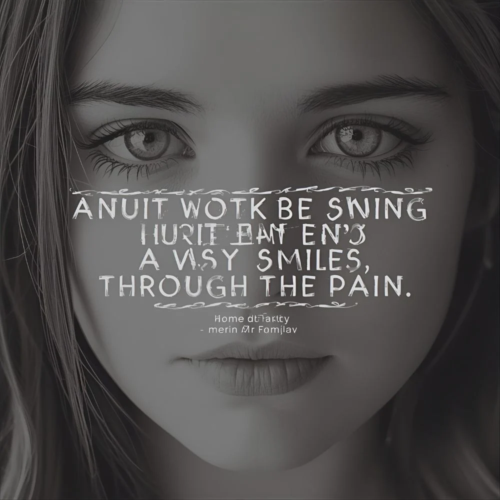 Strongest Among Smile Through the Pain Quotes