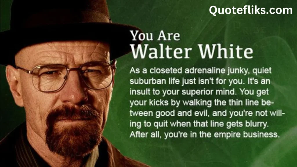 Walter White Quotes
