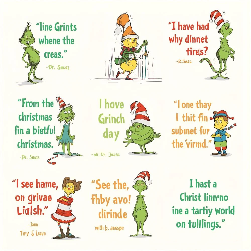 Classic Grinch Quotes from the Book