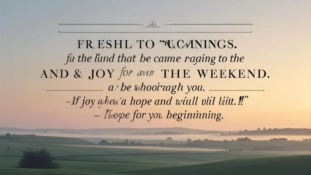 Friday Quotes