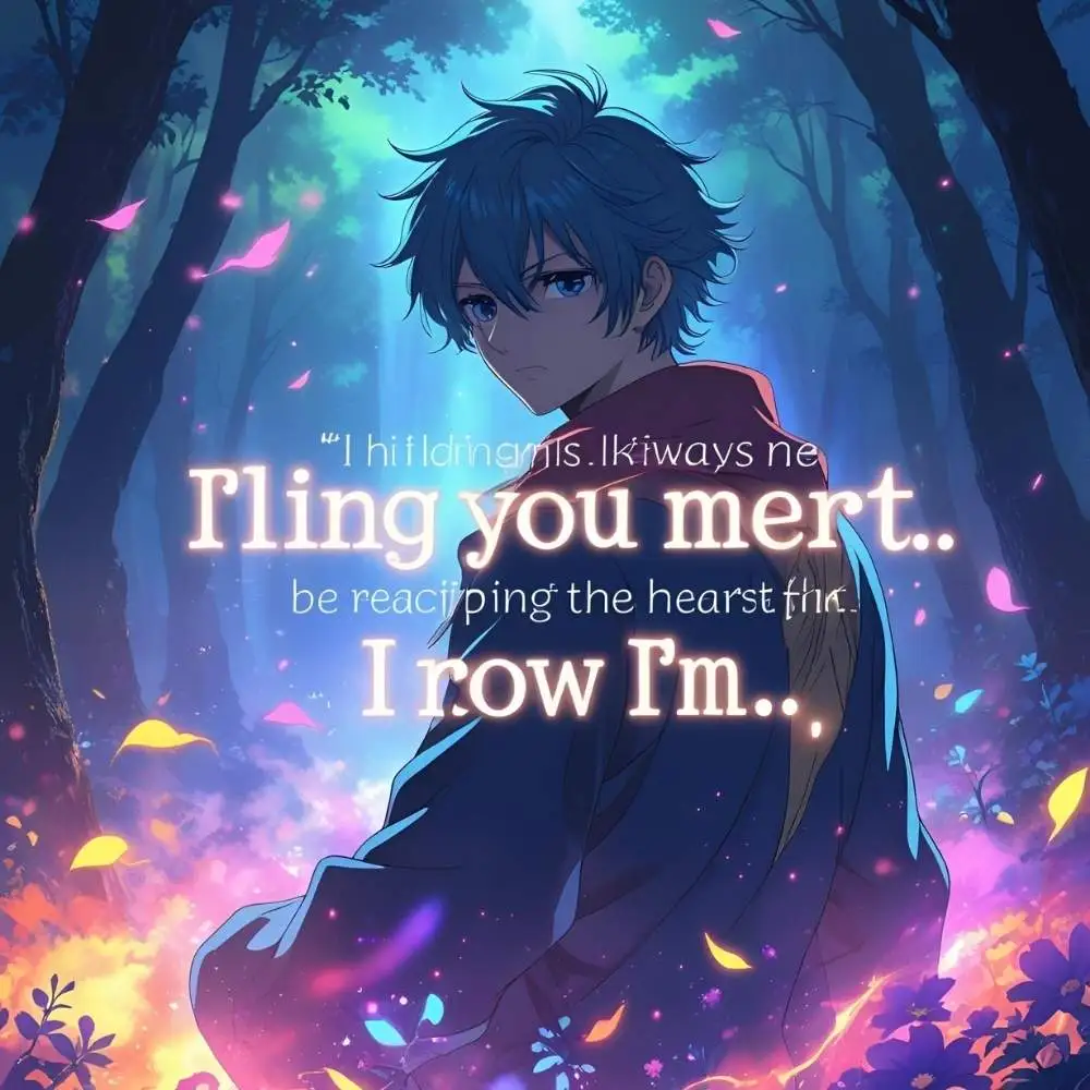 Heartfelt Anime Quotes