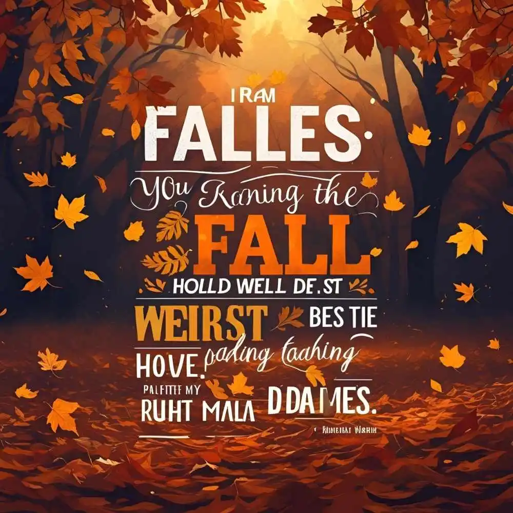 Inspirational Fall Quotes