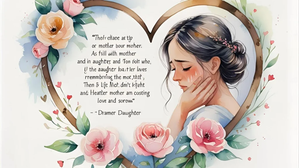 Losing a Mother Quotes from Daughter