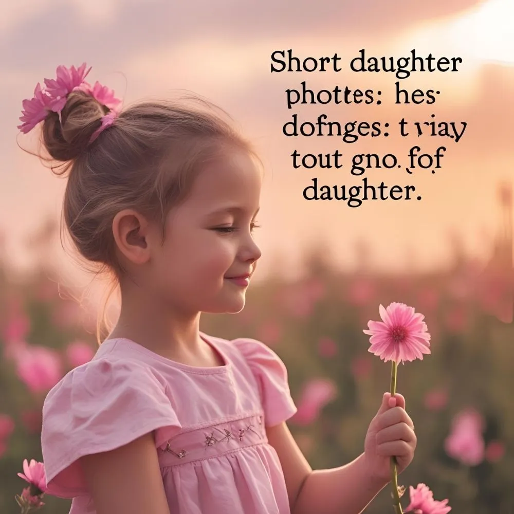 Short Daughter Quotes for Instagram