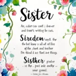 Sister Quotes