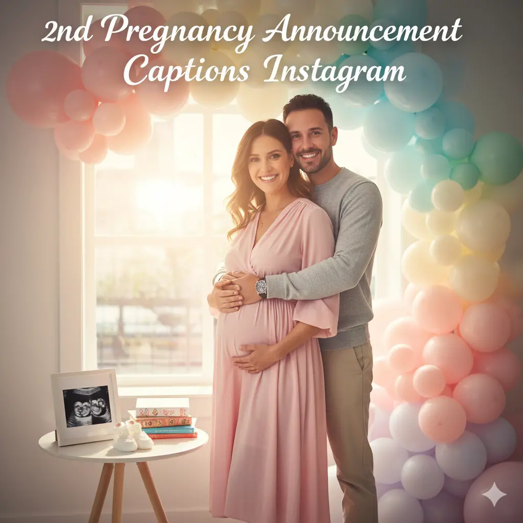 2nd Pregnancy Announcement Captions Instagram
