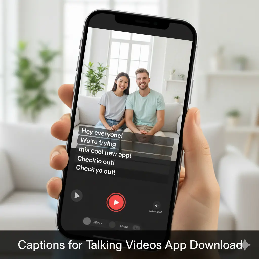 Captions for Talking Videos App Download