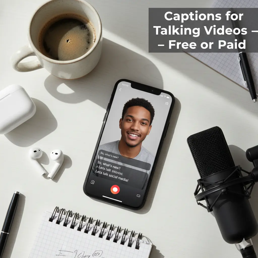Captions for Talking Videos App Free or Paid