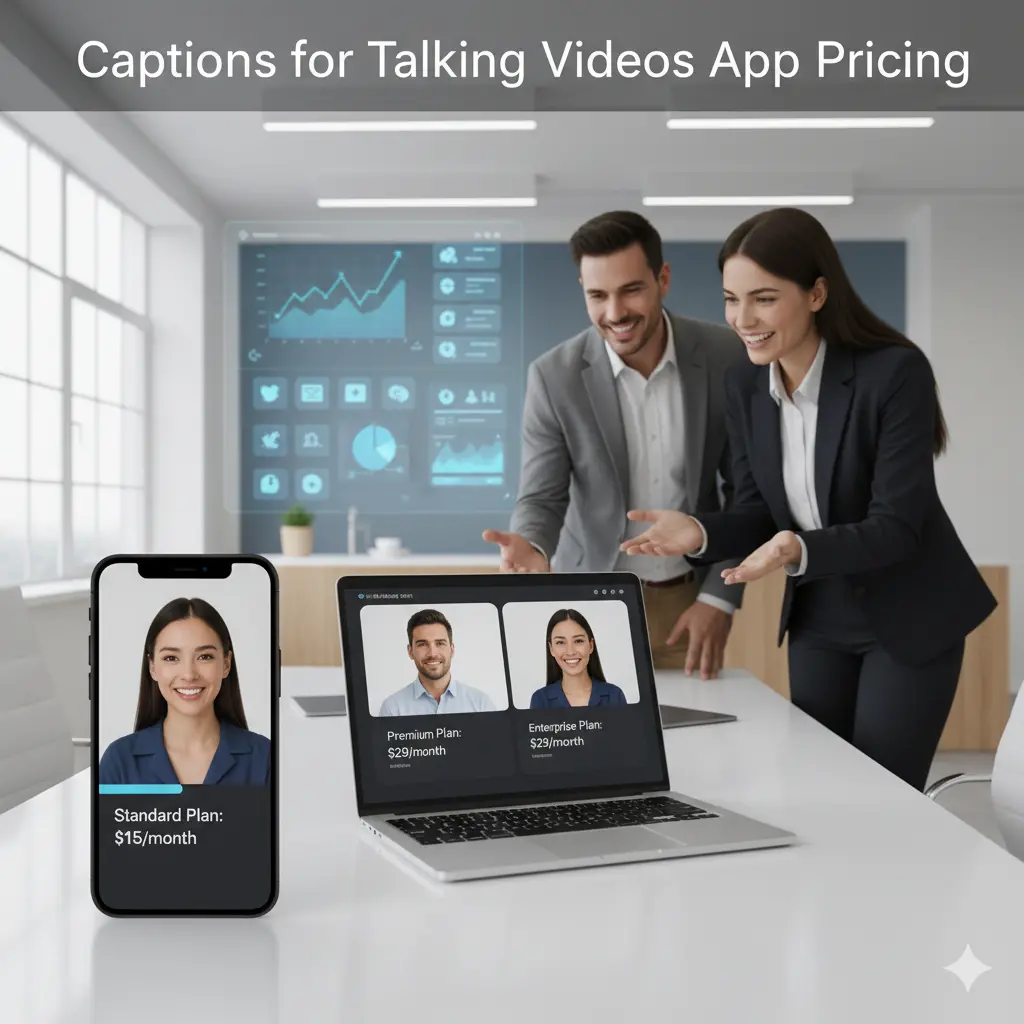 Captions for Talking Videos App Pricing