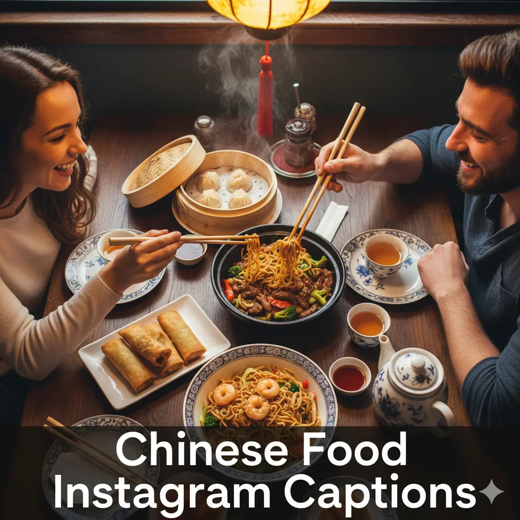 Chinese Food Instagram Captions