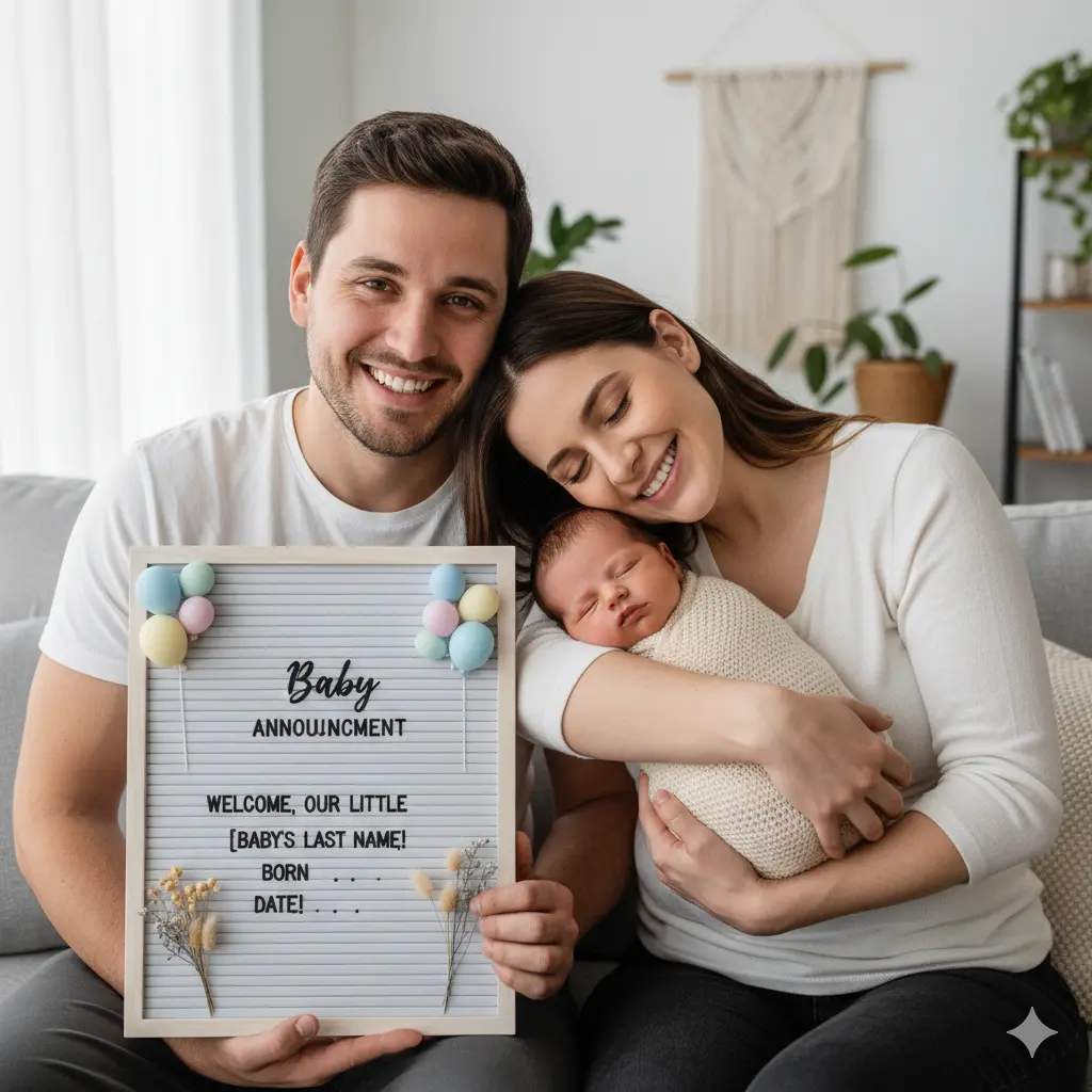 Creative Baby Birth Announcement Captions