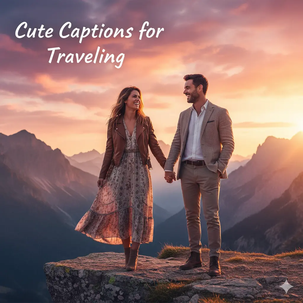 Cute Captions for Traveling