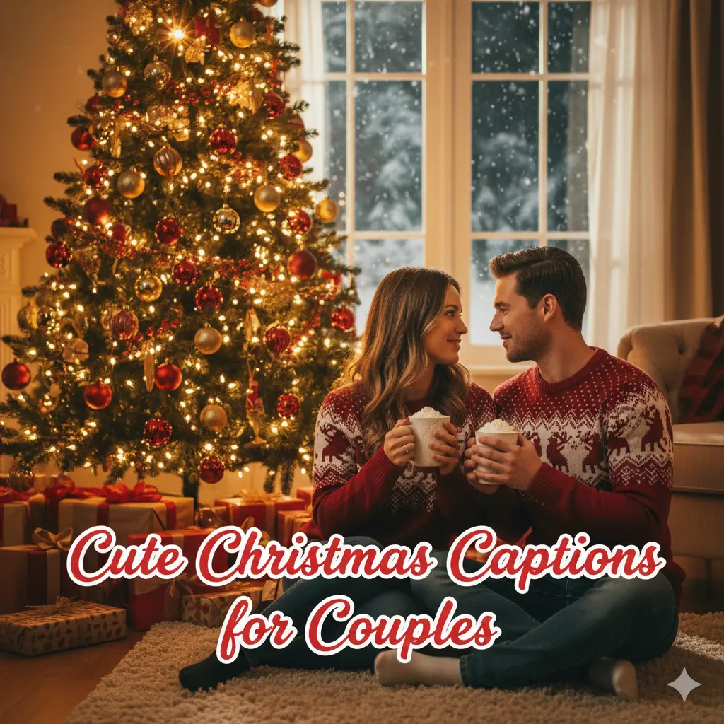 Cute Christmas Captions for Couples