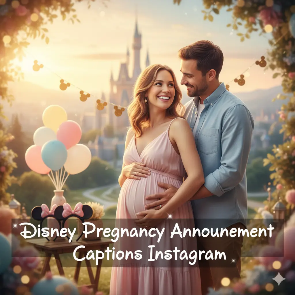 Disney Pregnancy Announcement Captions Instagram