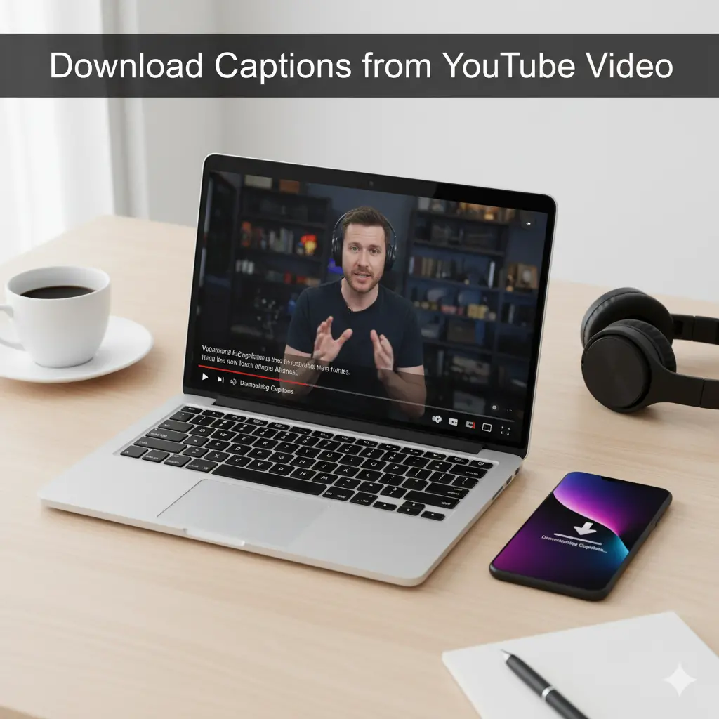 Download Captions from YouTube Video