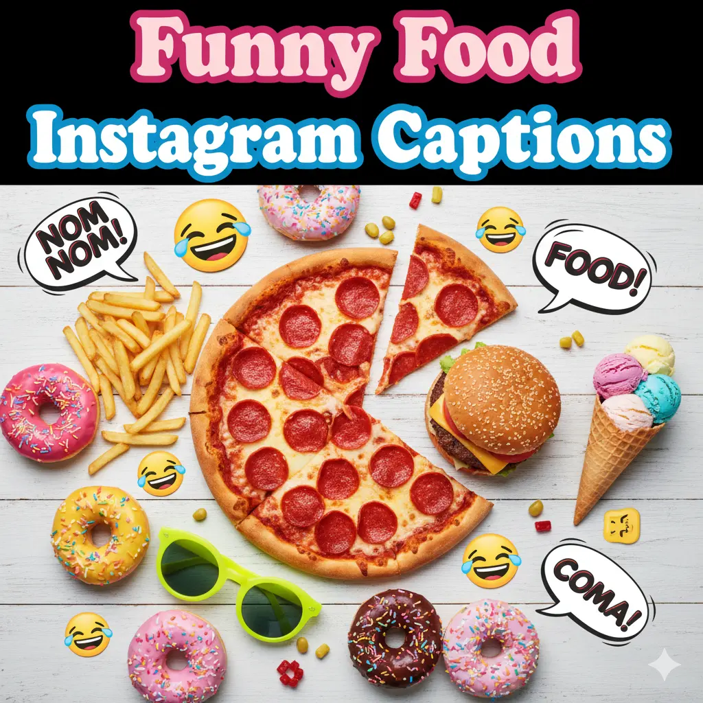 Funny Food Instagram Captions