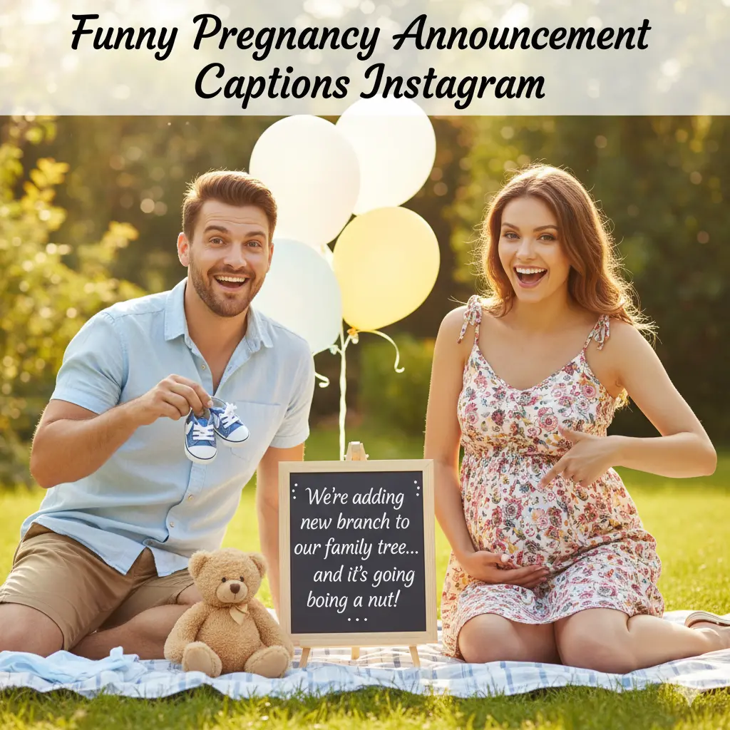 Funny Pregnancy Announcement Captions Instagram