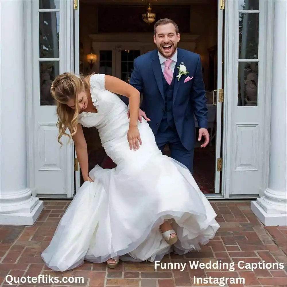 Funny Wedding Captions Instagram
